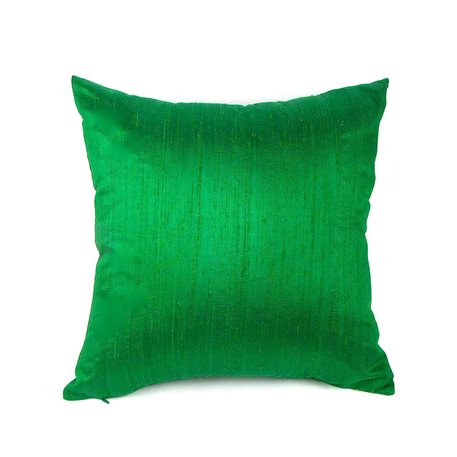 Emerald Green Silk Pillow Cover 18 20 12