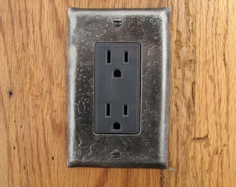 Fire Cooked Rocker/Decora Switchplate - Wall Plate, Cover Plate, Switch Plate