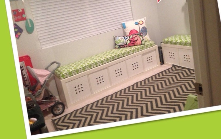 Custom Cushion in Sunbrella for Ikea Kallax by ...