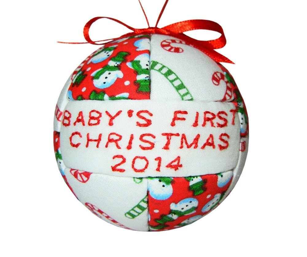 baby s first christmas 2014 handmade christmas ornament baby s first christmas 2014 handmade christmas ornament