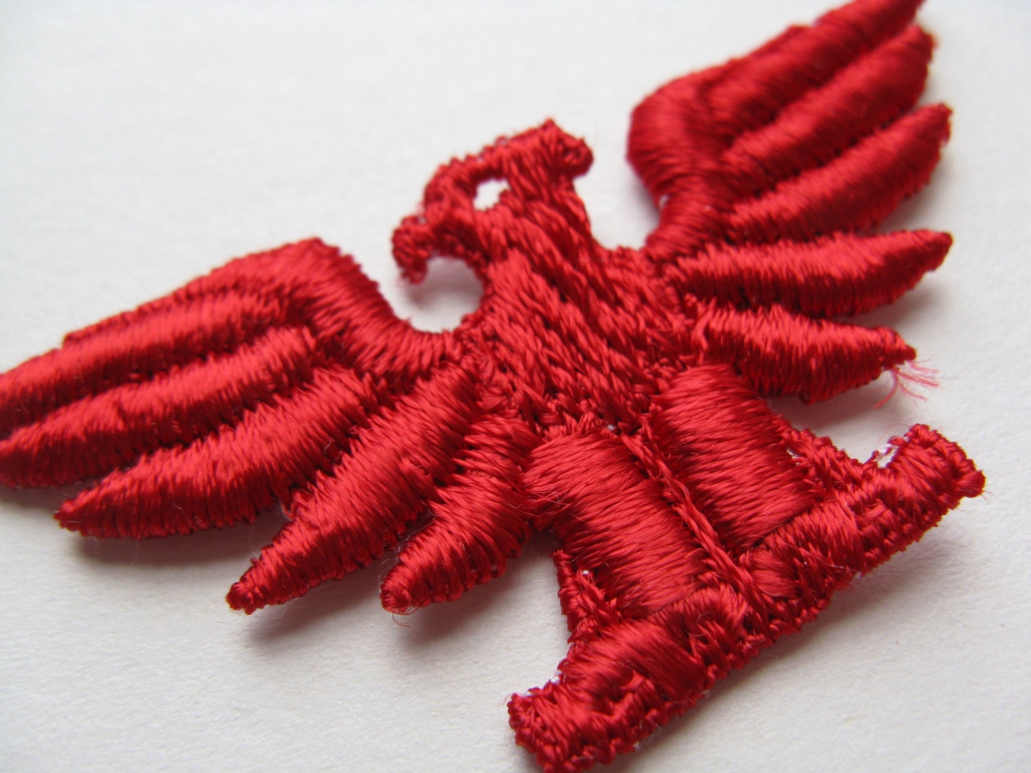 red eagle patch vintage jacket patch embroidered NRA insignia military