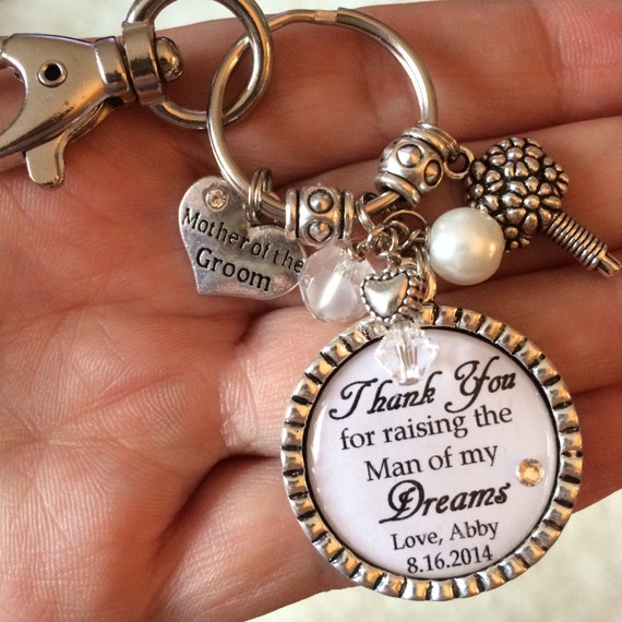 Mother of the Groom Gift Keychain/Purse Clip by scolemandesigns