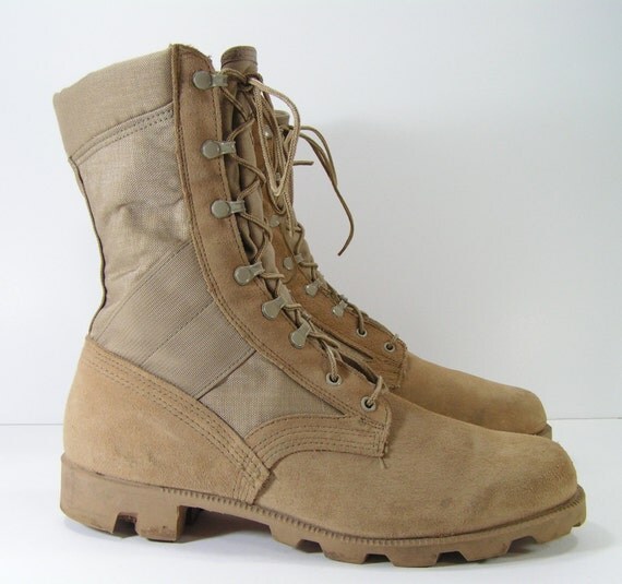 army boots sand