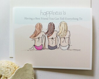 Best Friend Quotes. Cards for Friends . by RoseHillDesignStudio