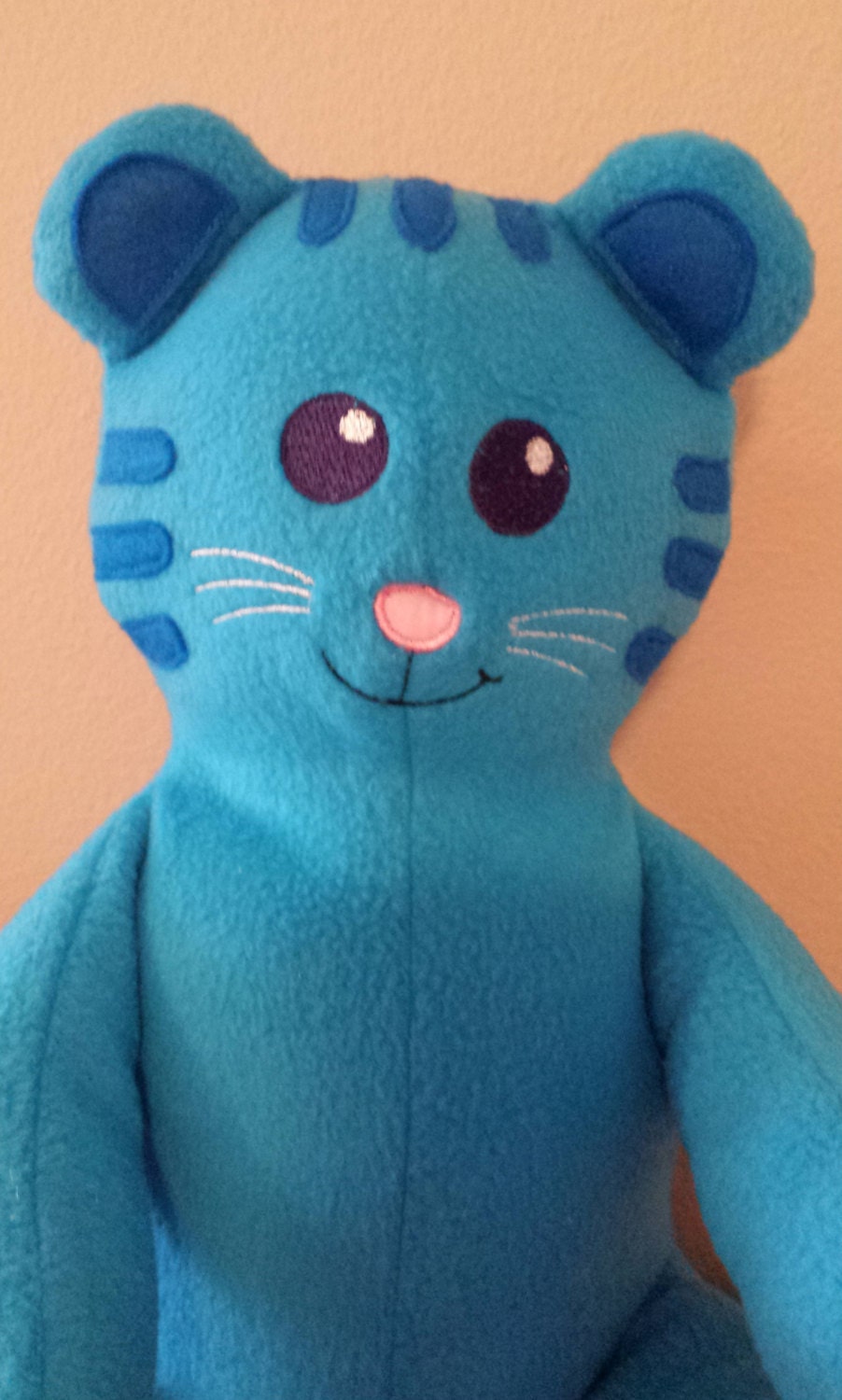 blue tigey plush