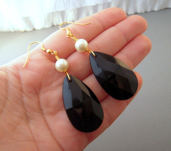 Black Statement Earrings Jewelry Finds