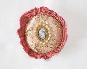 Let Them Eat Cake - a Marie Antoinette inspired cupcake fascinator/ hair accessory