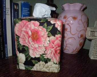 Ready To Ship - "Empress Flower Collection" - Tissue Box Cover