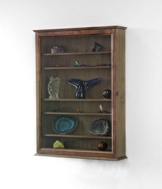 wall curio cabinet