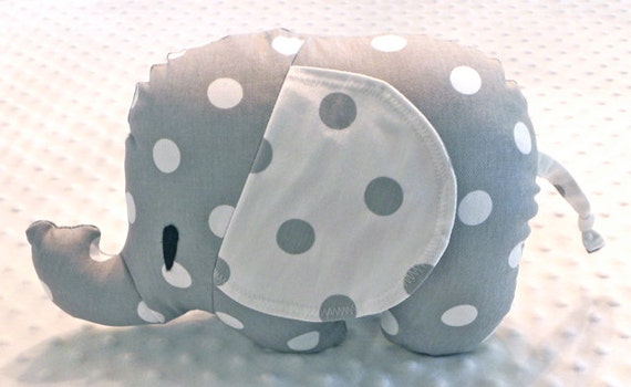 polka dot elephant stuffed animal