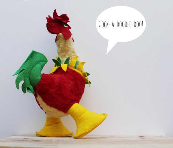 stuffed rooster animal