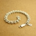 Orbital Chainmaille Bracelet, Argentium Sterling Silver, Ready To Ship