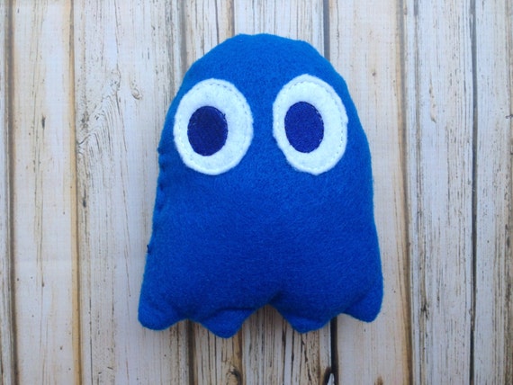 pacman ghost plush