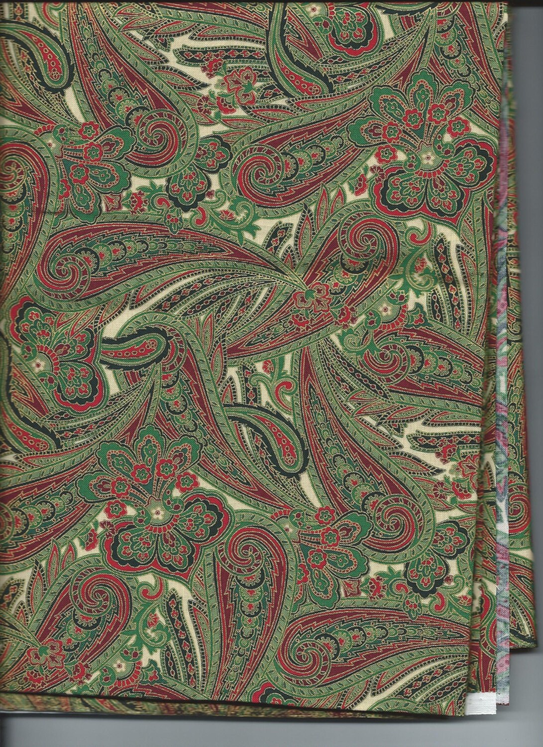 RJR Nativity Paisley Christmas Fabric