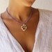 Purple Lavender Necklace - Silver Charm Necklace- Purple Summer Necklace