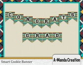 Smart Cookie Graduation Printable Full Alphabet Banner Il_170x135