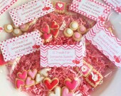 SALE Valentine Treat Bag Toppers Personalized Treat Bag Toppers Il_170x135
