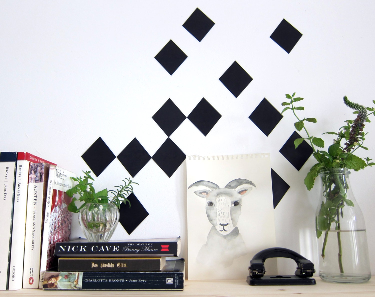 squares wall decals
