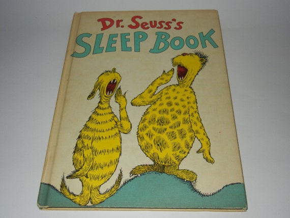 Early Dr. Seuss 1962 The Sleep Book Random House by RetroPickins