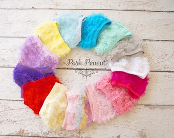 Ruffle Diaper cover - Baby Diaper Cover - Newborn diaper cover - Toddler Diaper cover - girls diaper covers- toddler bloomers- baby bloomers