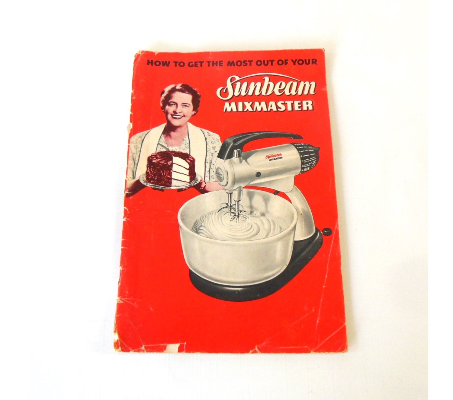 Sunbeam Mixmaster Model 12 12C or 11Owner Manual Instruction