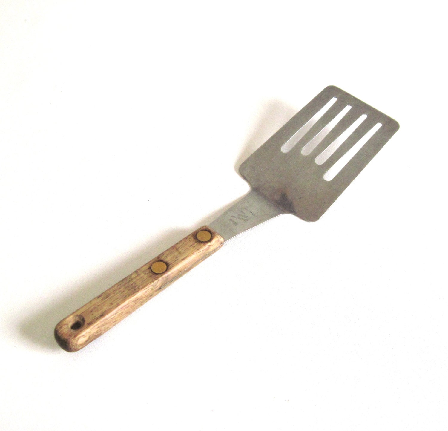 Utica American Maid Spatula Wood Handle Stainless Steel same