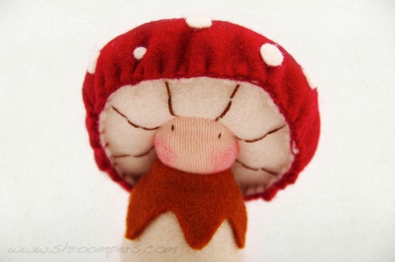 plush mushroom toy