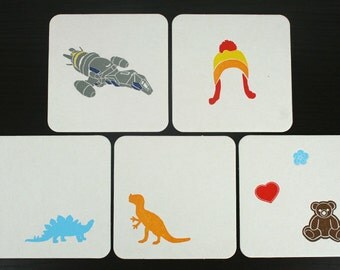 Firefly/Serenity Letterpress Coasters - Set of 5