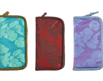 Lantern Moon Compact Zip Double Point Knitting Needle Case