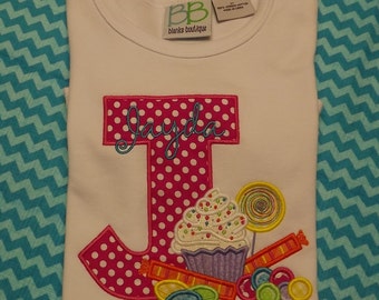 Sweets for the Sweet - Initial and Name included