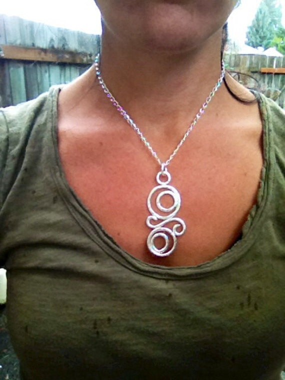 Items similar to Fine silver necklace on Etsy