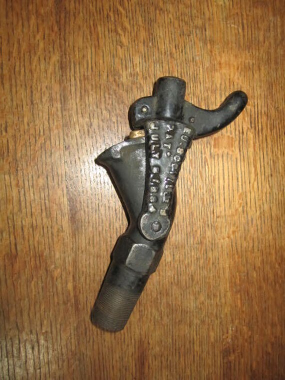 Vintage Scoville Perfection Cast Oil Drum Spigot.