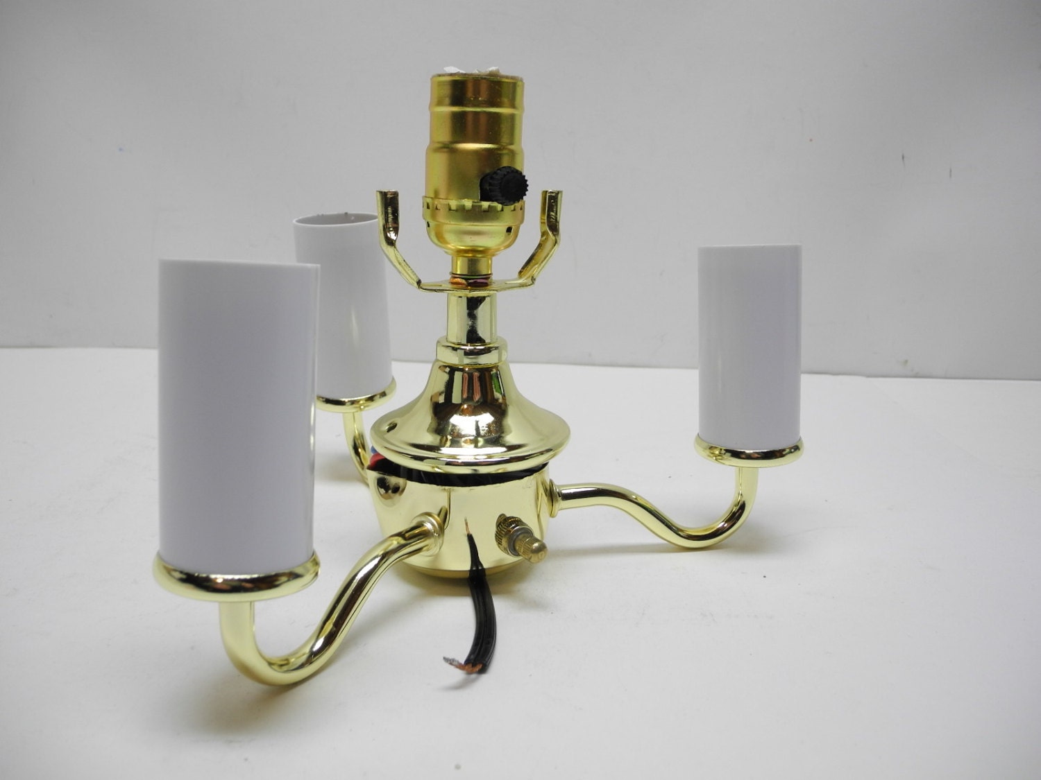 Lamp Part Replacement Brass Socket Assembly by ShadyNookVintage