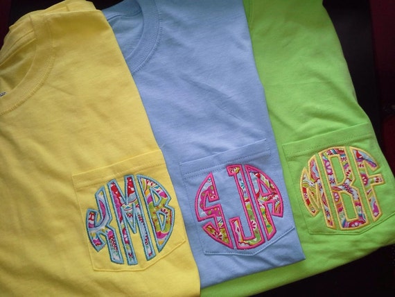 circle monogram shirt