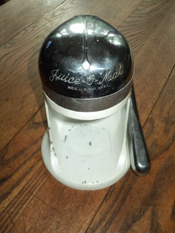 Vintage JUICEOMAT Citrus Juice Press Genuine Authentic Cast