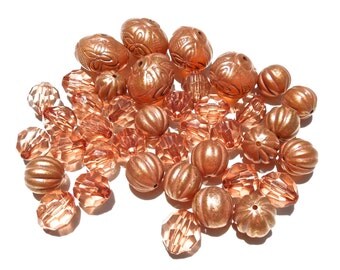 SUPPLY: 37 Large Textured Acrylic Beads