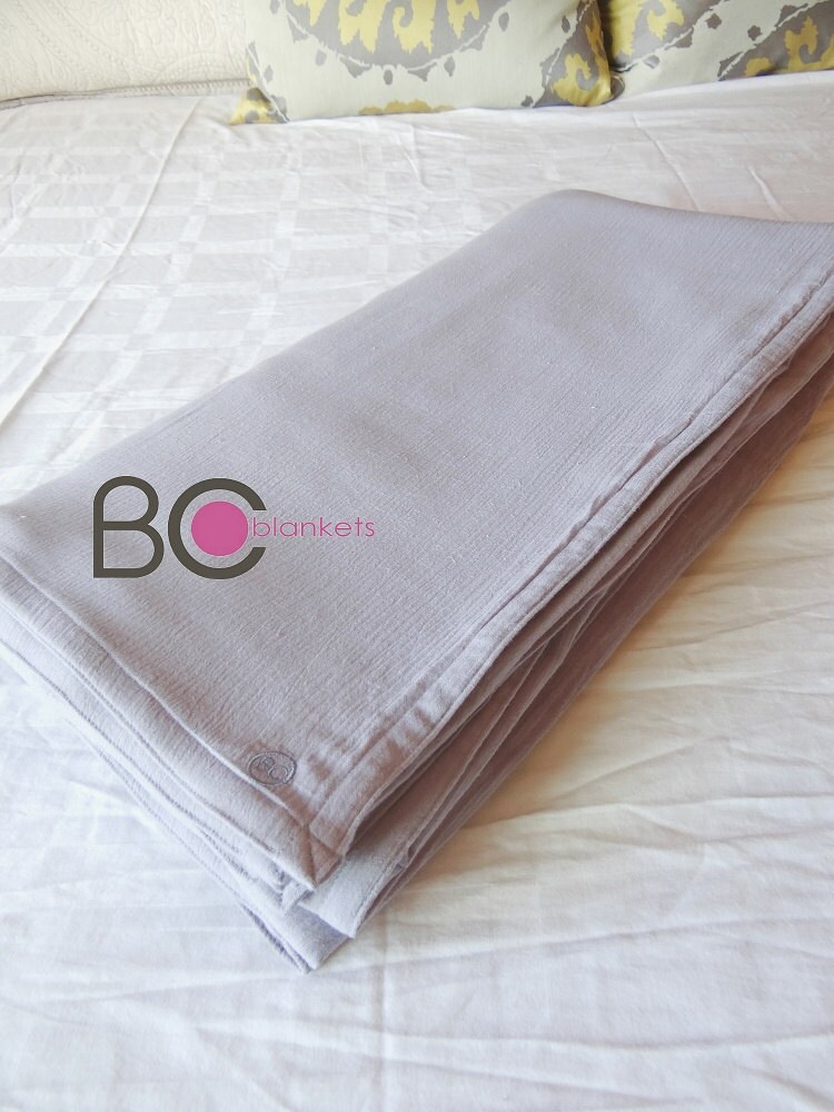 King 4 layer Cotton Gauze Muslin Comforter/ Coverlet Blanket
