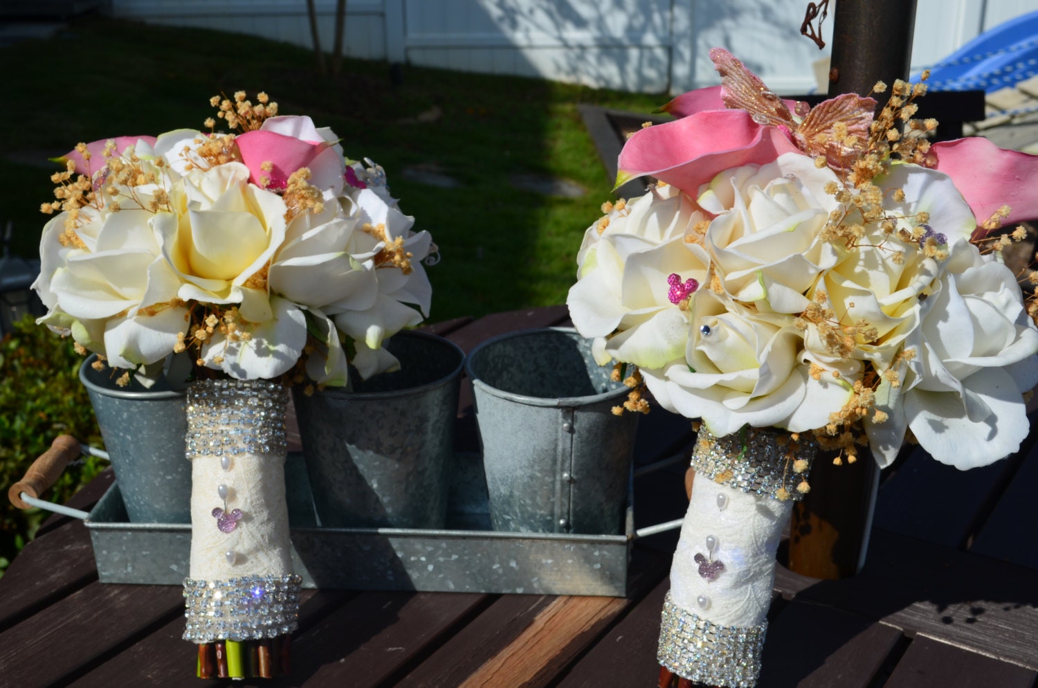 aster wedding bouquet