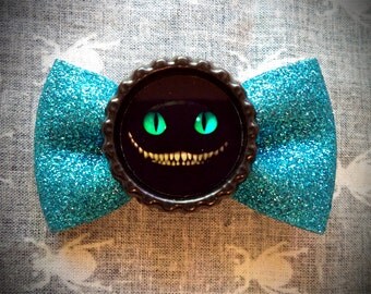 Chesire Grin Hair Bow