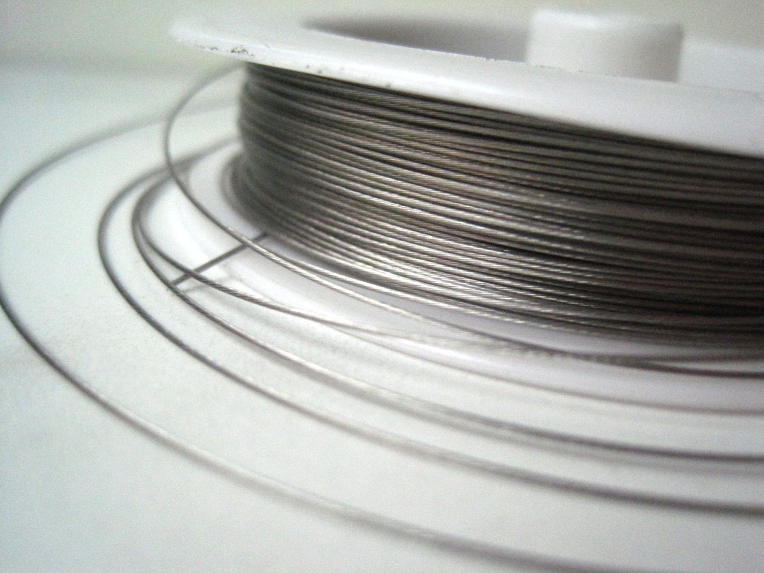 Gray Tiger Tail .45mm Tigertail Wire Beading Wire Jewelry