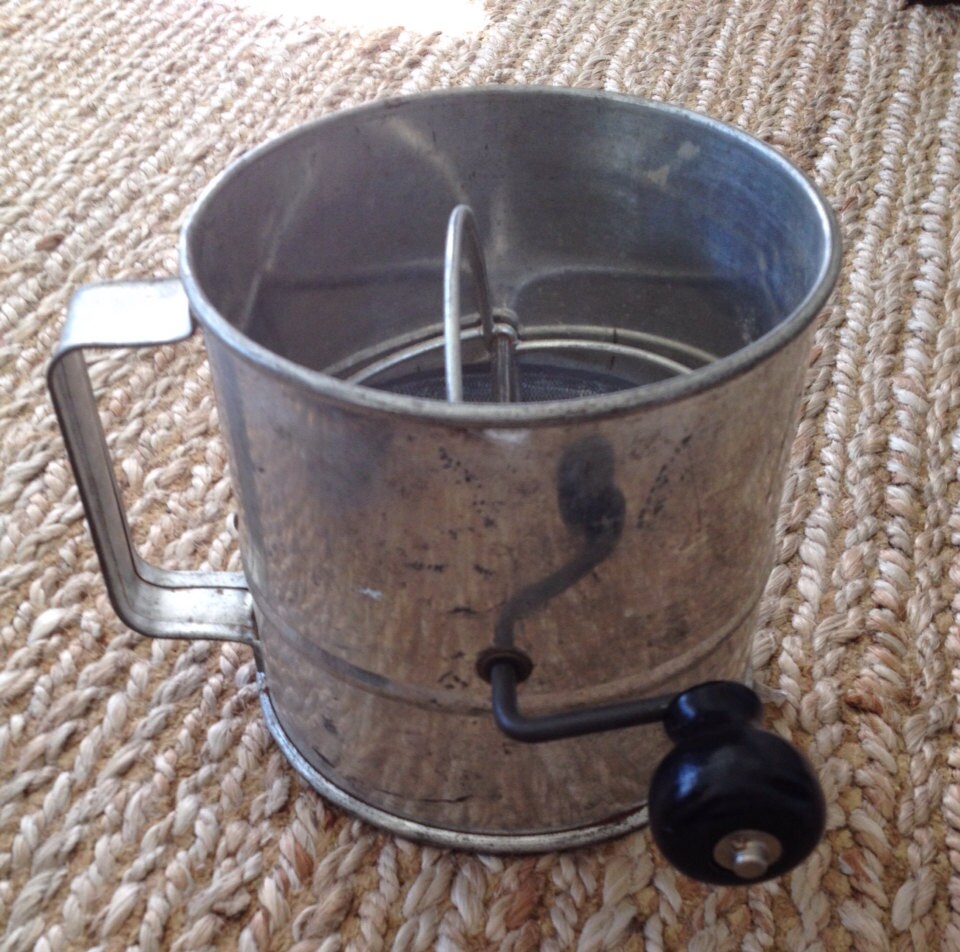 Vintage Flour Sifter Large Sifter