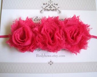 Hot Pink Headband, Baby Headbands, Baby Girl Headbands, Baby Girl Headbands, Infant Headbands, Baby Bows