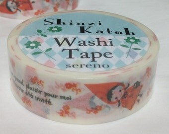 Little Red Riding Hood Japanese Washi Tape Shinzi Katoh Price depends on order volume. Buy other items together for BETTER price.