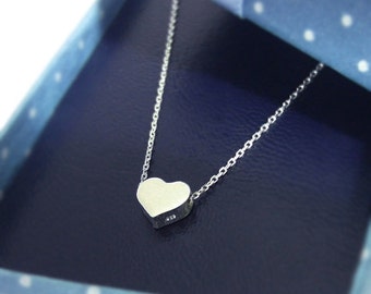 Sterling Silver Heart Necklace