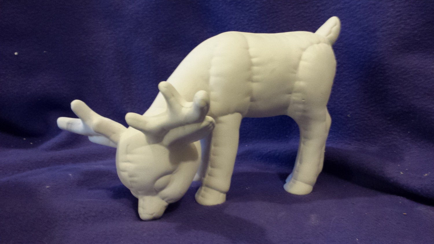 Kimple 1289 Softy Reindeer ready to paint ceramic