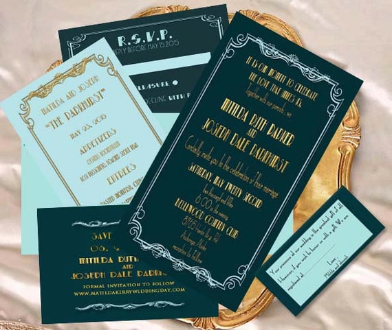 Old Hollywood Invitations 9