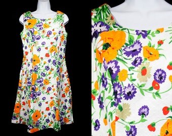 Items similar to 70's Paradise Island Wrap Dress M on Etsy