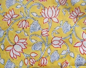 Popular items for lotus print fabric on Etsy