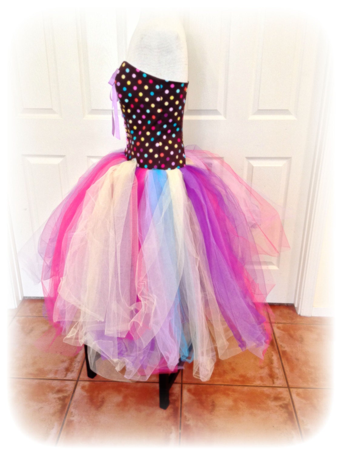 adult tutu dress corset tutu dress polka dot birthday party