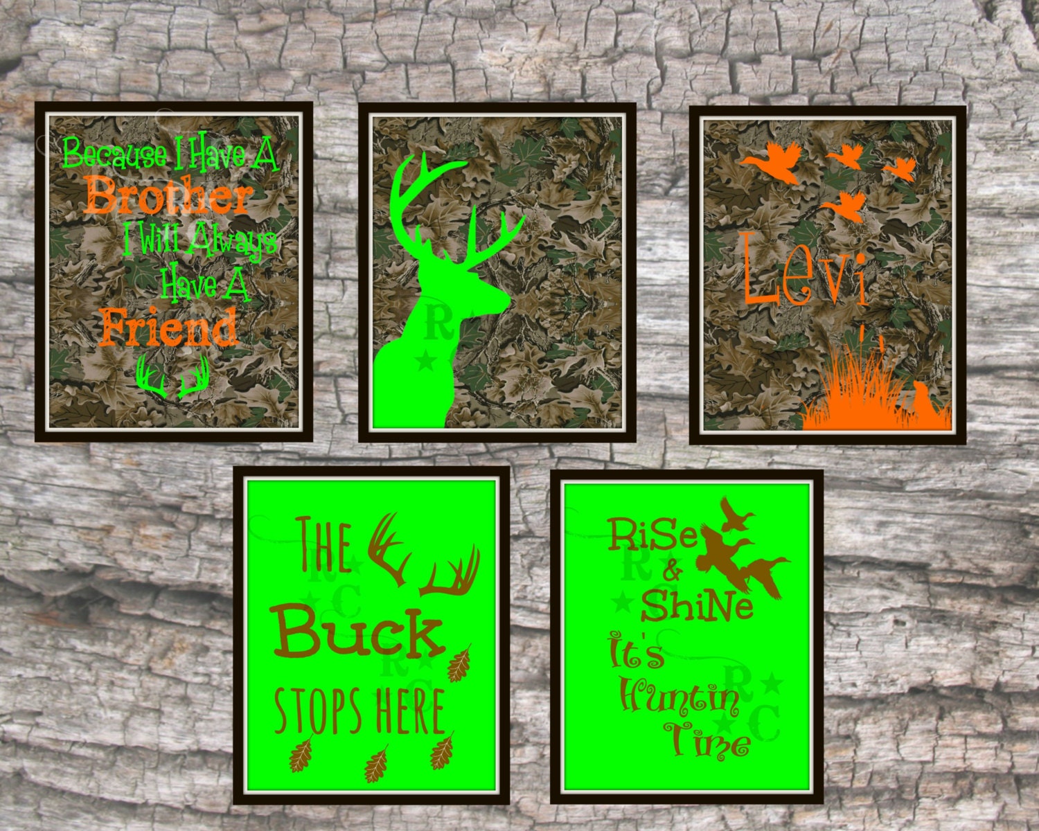 Camo Wall Decor